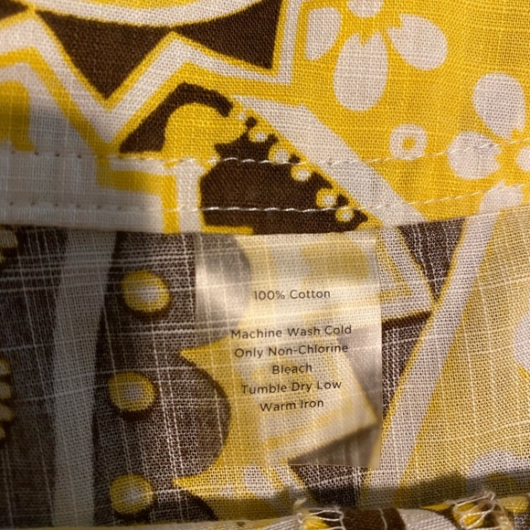 Talbots Paisley Cotton Skirt size 14 petite - Picture 4 of 5